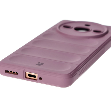 Pancerne etui Bizon Case Tur do Realme 11 Pro / 11 Pro+, jasnofioletowe