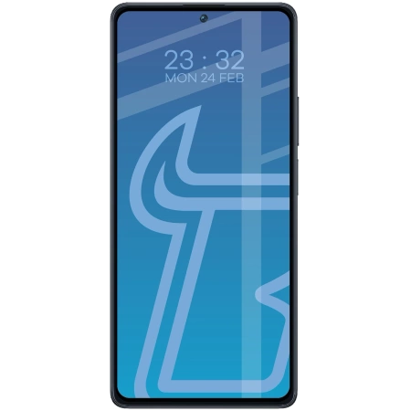 Szkło hartowane Bizon Glass Edge Duo do Xiaomi POCO F5, czarna ramka, 2 sztuki