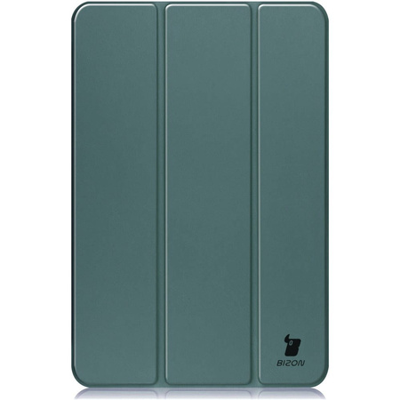 Etui Bizon Case Tab Clear Matt do Samsung Galaxy Tab S10 Plus / S9 Plus, ciemnozielone