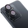 Szkło na aparat Bizon Glass Snap Lens do Xiaomi Redmi 15C 4G, 1 zestaw, czarna ramka