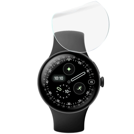 Folia hydrożelowa na ekran Bizon Glass Watch Hydrogel Duo do Google Pixel Watch 4 45 mm, 2 sztuki