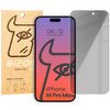 Prywatyzujące szkło hartowane Bizon Glass Clear Shadow do iPhone 14 Pro Max, przyciemniane