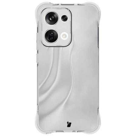 Elastyczne etui + 2x szkło hartowane Bizon Case Clear Pack do Oppo Reno13