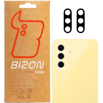 Szkło na aparat Bizon Glass Silk Lens do Galaxy A26 5G, 2 sztuki