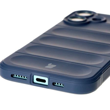 Pancerne etui Bizon Case Tur do iPhone 16 Plus, granatowe