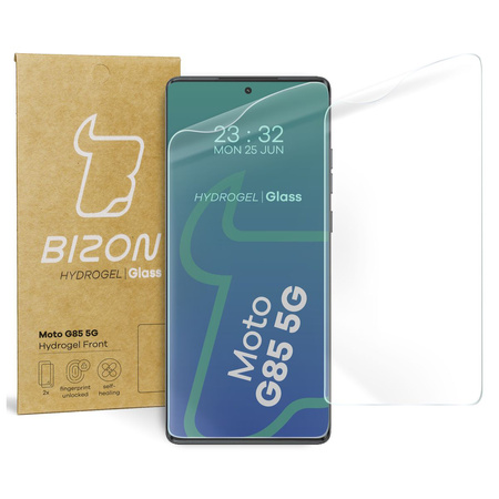 Folia hydrożelowa na ekran Bizon Glass Hydrogel Front Duo do Motorola Moto G85 5G, 2 sztuki