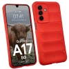 Pancerne etui Bizon Case Tur do Galaxy A17 5G, czerwone