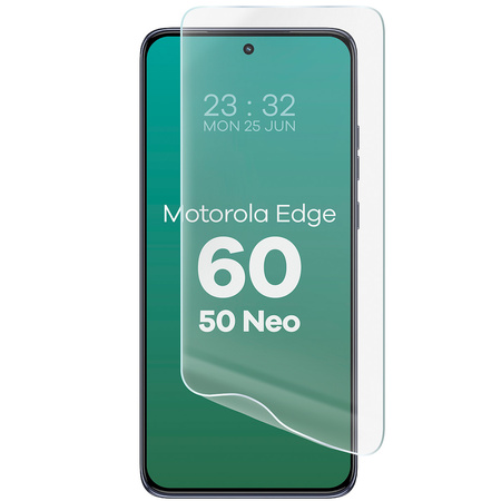 Folia hydrożelowa na ekran Bizon Glass Hydrogel Front do Motorola Edge 50 Neo, 2 sztuki