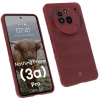 Pancerne etui Bizon Case Tur do Nothing Phone (3a) Pro, burgundowe