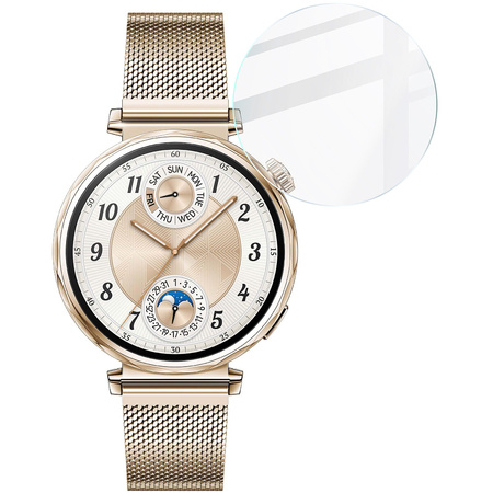 Szkło hartowane na ekran Bizon Glass Watch Clear do Huawei Watch GT 5 41 mm