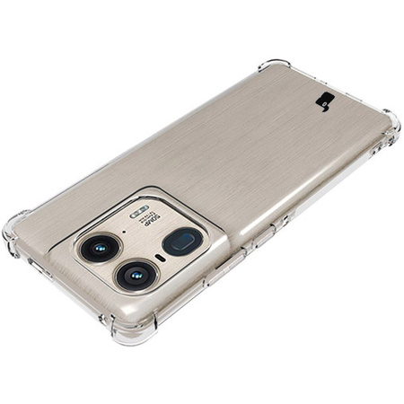 Elastyczne etui Bizon Case Salpa do Motorola Edge 50 Ultra, przezroczyste