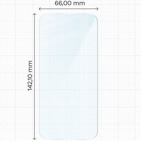 Szkło hartowane Bizon Glass Clear 2 do iPhone 15 / 15 Pro / 16