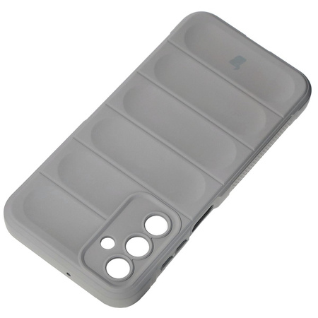 Pancerne etui Bizon Case Tur do Samsung Galaxy M15 5G, jasnoszare