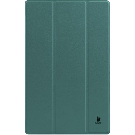 Etui Bizon Case Tab Croc do Lenovo Tab M10 Gen 2, ciemnozielone