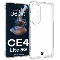 Elastyczne etui Bizon Case Salpa do OnePlus Nord CE4 Lite 5G, przezroczyste
