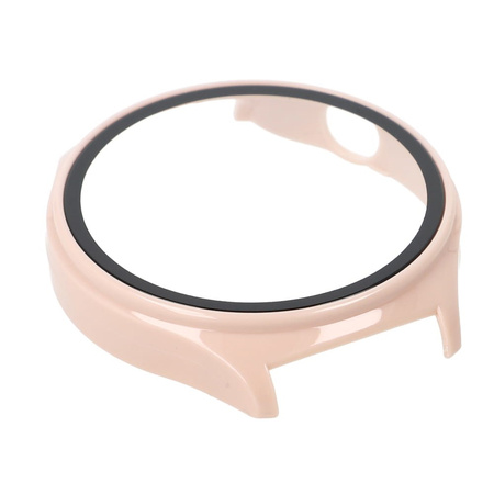 Etui Bizon Case Watch Adamo do Huawei Watch 4 46 mm, różowe