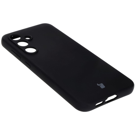 Silikonowe etui Bizon Soft Case do Galaxy S24 FE, czarne