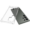 Etui + 2x szkło Bizon Case Clear Pack do Galaxy S24 Ultra, przezroczyste