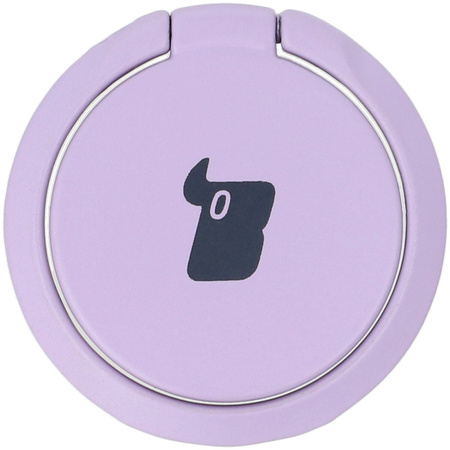 Uchwyt na palec Bizon Accessories Ring Turtle uniwersalny, jasnofioletowy