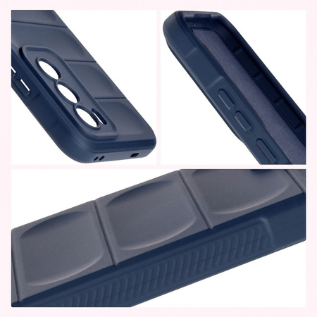 Pancerne etui Bizon Case Tur do Oppo Reno 12 Pro, granatowe