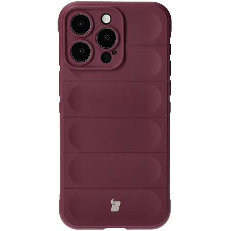 Pancerne etui Bizon Case Tur do iPhone 15 Pro Max, ciemnofioletowe