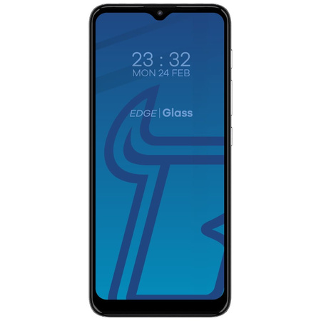 Szkło hartowane Bizon Glass Edge do Moto E20, czarne