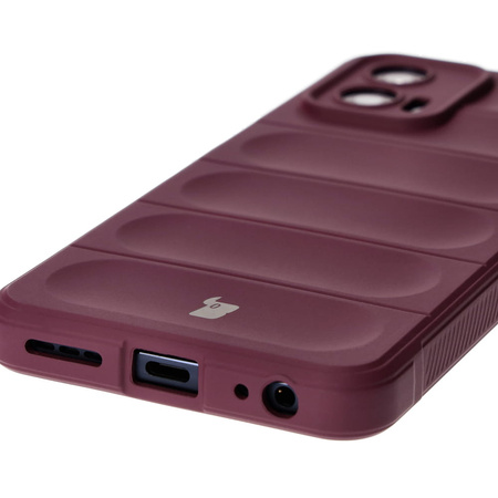 Pancerne etui Bizon Case Tur do Motorola Moto G73 5G, ciemnofioletowe