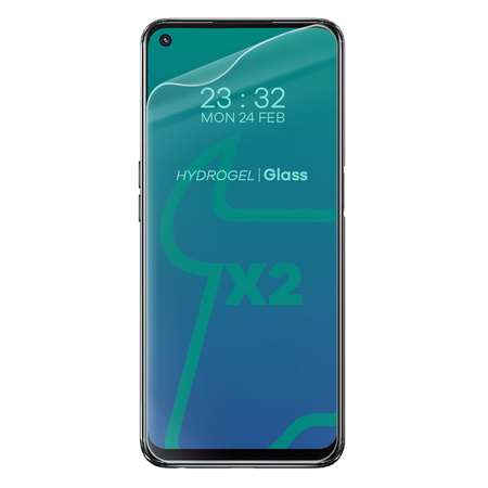 Folia hydrożelowa na ekran Bizon Glass Hydrogel, Oppo A52 / A72 / A54 5G / A74 5G / A93 5G, 2 sztuki
