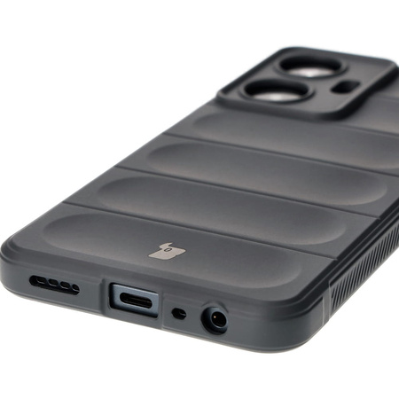 Pancerne etui Bizon Case Tur do Realme C55, szare