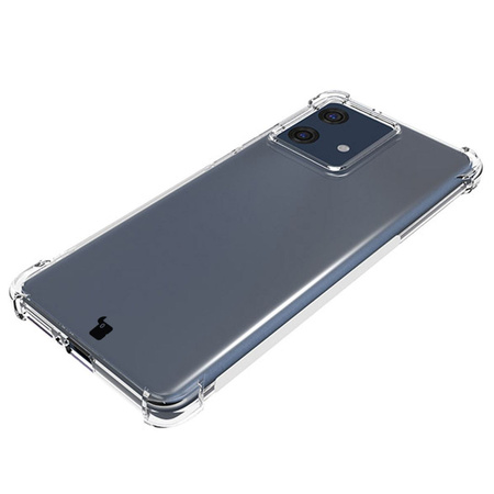 Elastyczne etui Bizon Case Salpa do Motorola Edge 40 Neo, przezroczyste
