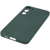 Etui Bizon Case Silicone Sq do Samsung Galaxy S23 Plus, ciemnozielone
