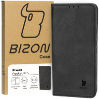 Etui z klapką Bizon Case Pocket Pro do Google Pixel 8, czarne