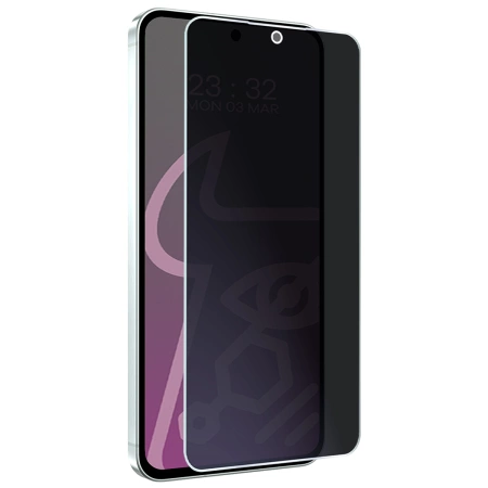 Prywatyzujące szkło hybrydowe Bizon Glass Mule Shadow do Galaxy A56 5G, matowe