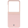 Silikonowe etui Bizon Soft Case do Motorola Razr 50, jasnoróżowe