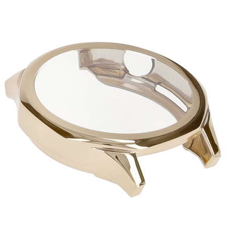 Etui Bizon Case Watch Felipe do Huawei Watch GT 5 46 mm, złote