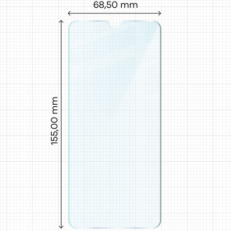 Szkło hartowane Bizon Glass Clear do Galaxy A12 / M12