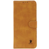 Etui z klapką Bizon Case Pocket do Realme GT 6 / 6T / Neo 6 / Neo 6 SE, brązowe