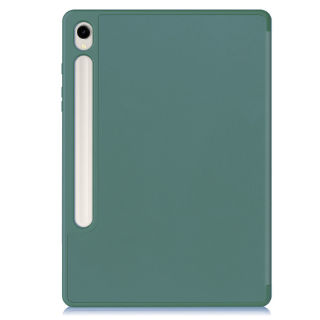 Etui Bizon Case Tab Lizard do Samsung Galaxy Tab S9, ciemnozielone
