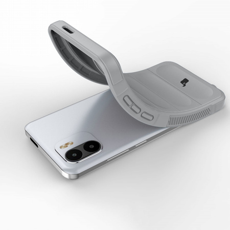 Pancerne etui Bizon Case Tur do Xiaomi Redmi A1, jasnoszare