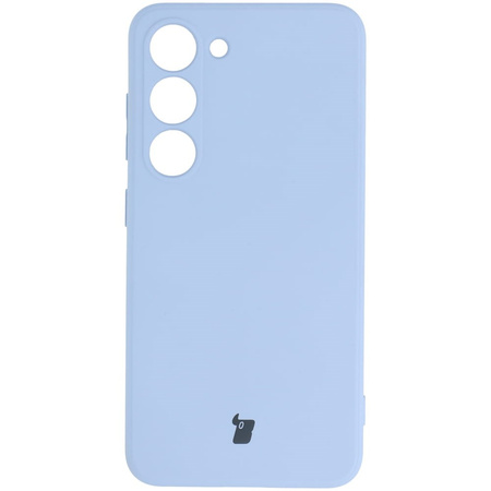 Etui Bizon Case Silicone Sq do Galaxy S23, jasnofioletowe