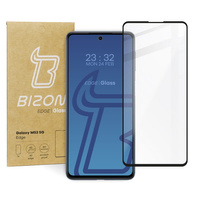 Szkło hartowane Bizon Glass Edge do Galaxy M53 5G, czarne