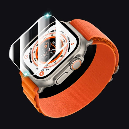 Szkło hartowane Bizon Glass Clear do Apple Watch Ultra 49mm