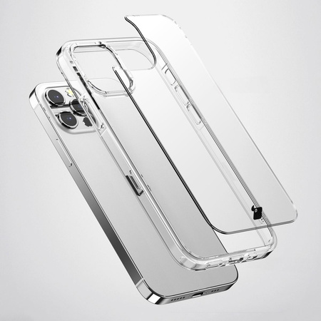 Etui Bizon Case Halo do iPhone 14 Pro, przezroczysto-niebieskie