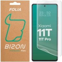 Folia hydrożelowa na ekran Bizon Glass Hydrogel Front do Xiaomi 11T 5G / 11T Pro 5G, 1 sztuka