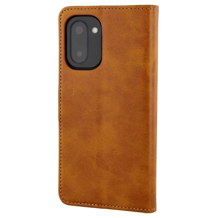 Etui z klapką Bizon Case Pocket do OnePlus 15R, brązowe