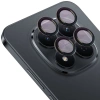 Szkło na aparat Bizon Glass Snap Lens do Xiaomi Redmi Note 15 Pro / 15 Pro Plus 5G / Poco M8 Pro 5G, 1 zestaw, czarna ramka