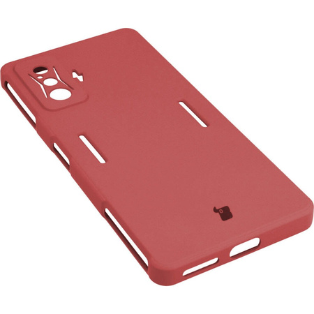 Etui Bizon Case Silicone do Xiaomi Poco F4 GT, ciemny róż