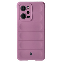Pancerne etui Bizon Case Tur do Xiaomi Redmi Note 12 Pro 5G / Poco X5 Pro, jasnofioletowe