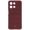 Pancerne etui Bizon Case Tur do Motorola Moto G15 / G15 Power, burgundowe