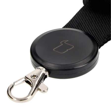 Smyczka do telefonu Bizon Accessories Leash Dragonfly, czarna